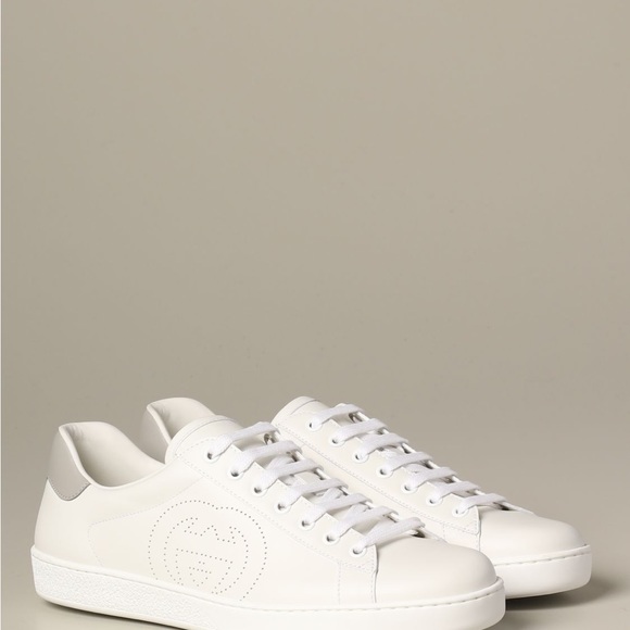 Gucci Interlocking G New Ace trainers men size 16.5 new with tag and shoe box - Picture 3 of 8